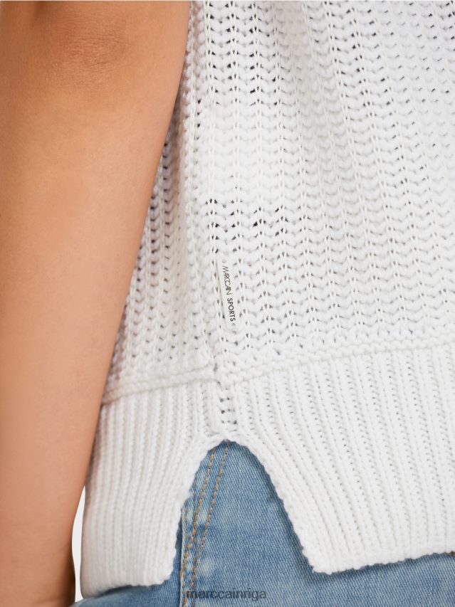 apģērbs gandrīz balts VRBHXD1164 Marc Cain slipover 100% ražots Vācijā