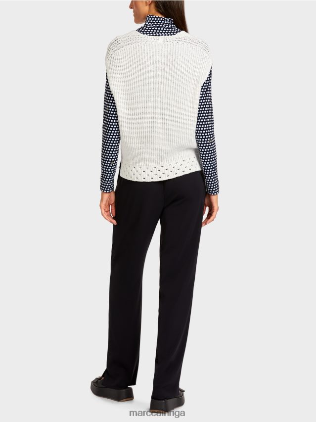 apģērbs gandrīz balts VRBHXD1184 Marc Cain čības \"adīts Vācijā\"