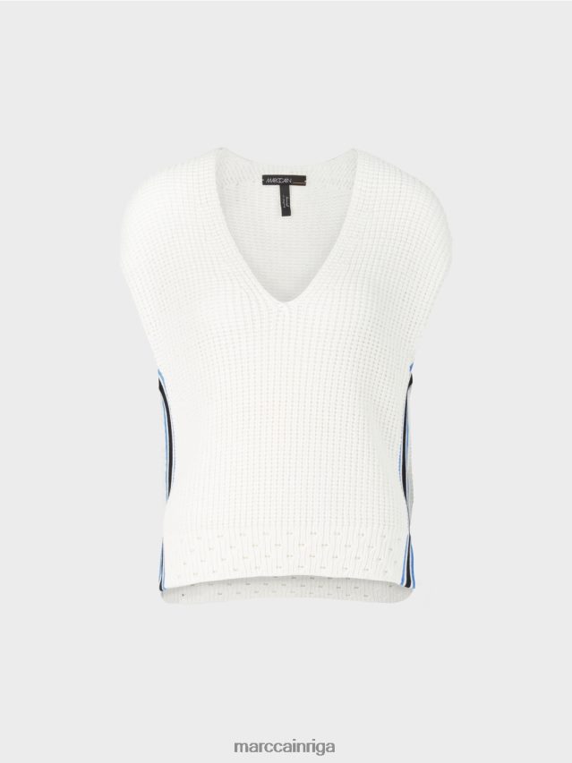 apģērbs gandrīz balts VRBHXD1184 Marc Cain čības \"adīts Vācijā\"