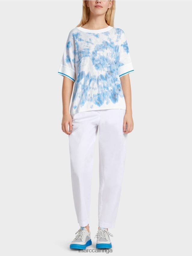 apģērbs jauns izpletņlēcējs VRBHXD1128 Marc Cain batikas džemperis adīts Vācijā