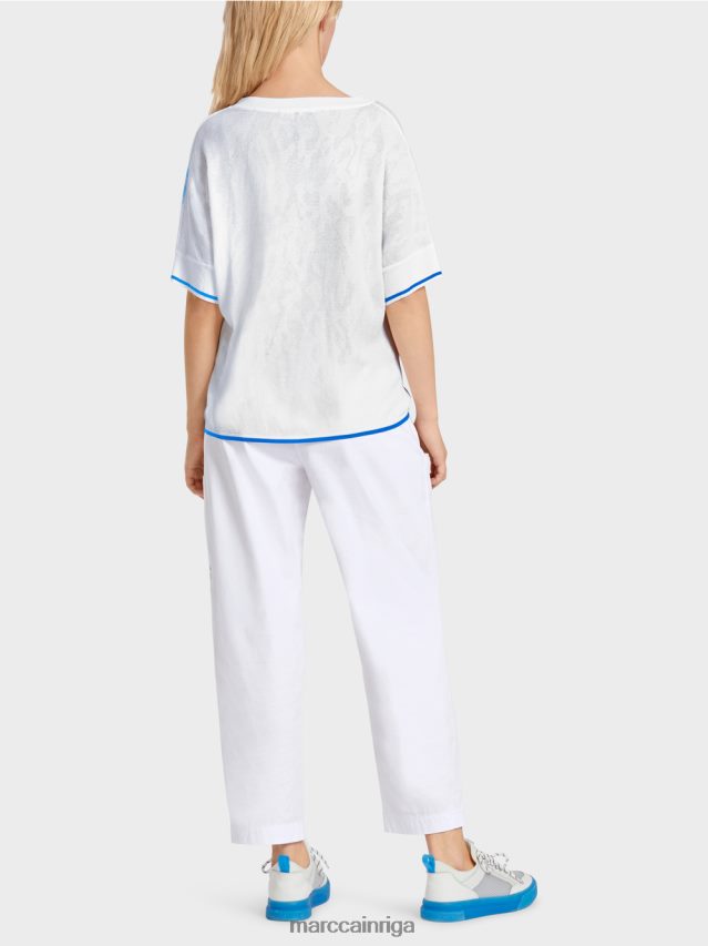 apģērbs jauns izpletņlēcējs VRBHXD1128 Marc Cain batikas džemperis adīts Vācijā