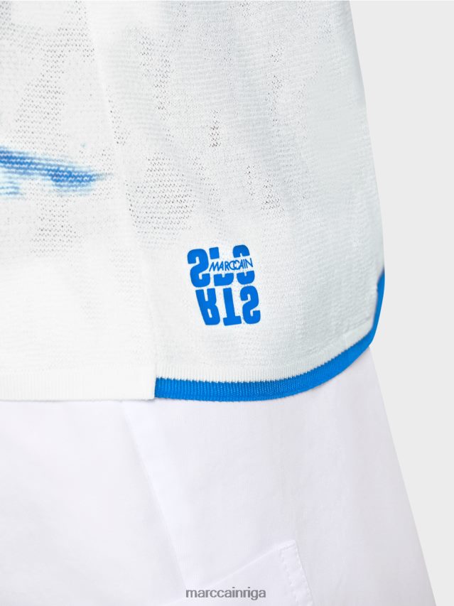 apģērbs jauns izpletņlēcējs VRBHXD1128 Marc Cain batikas džemperis adīts Vācijā