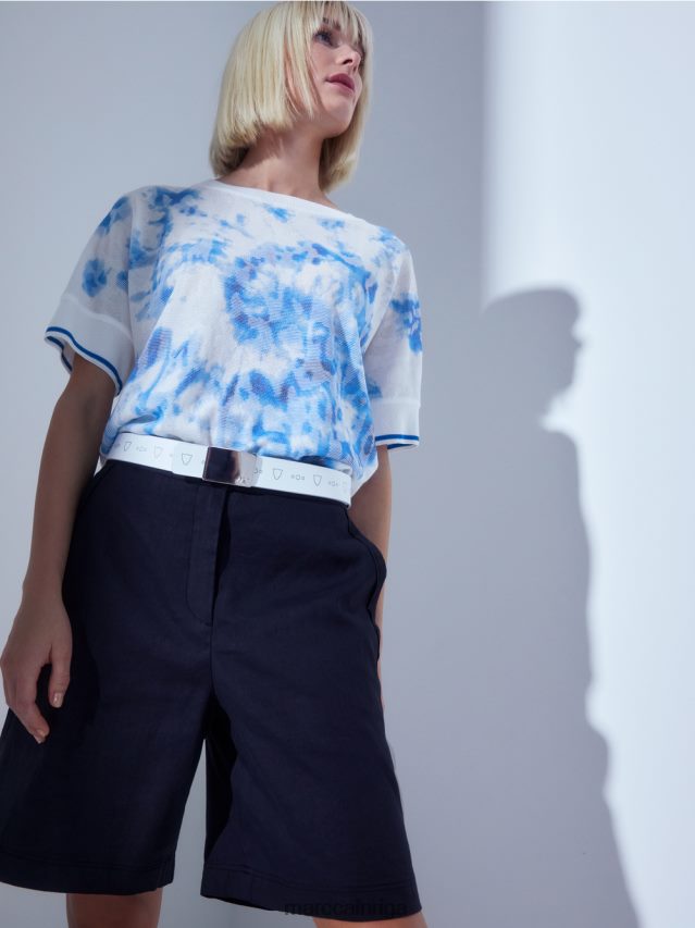 apģērbs jauns izpletņlēcējs VRBHXD1128 Marc Cain batikas džemperis adīts Vācijā