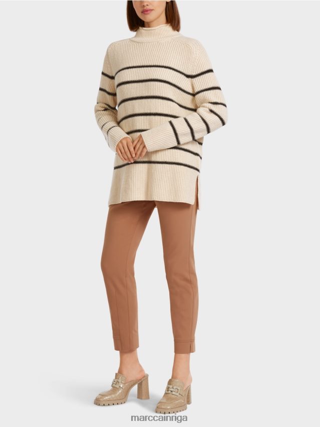 apģērbs krēms VRBHXD1192 Marc Cain džemperis "adīts Vācijā"