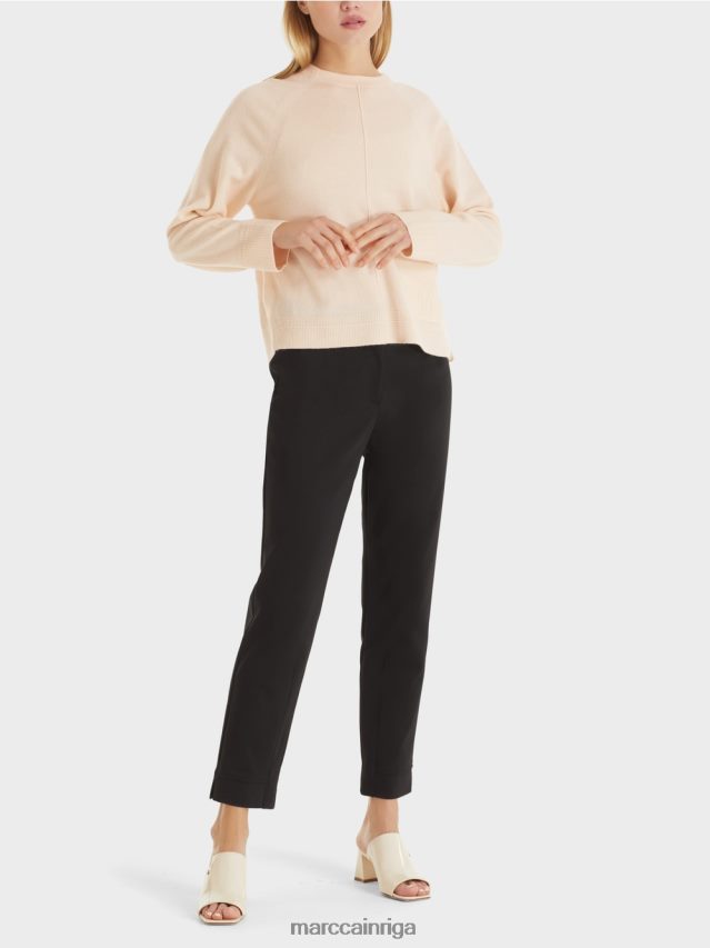 apģērbs krēms VRBHXD1196 Marc Cain elegants vilnas un kašmira džemperis