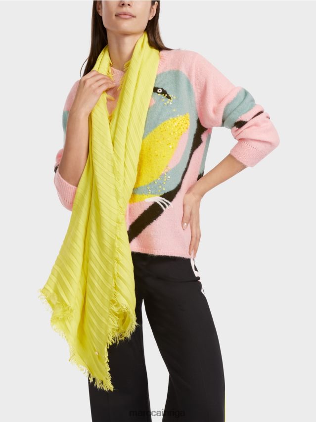 apģērbs mīksts pulveris rozā VRBHXD1119 Marc Cain \"pārdomāt kopā\" ​​boucle džemperis