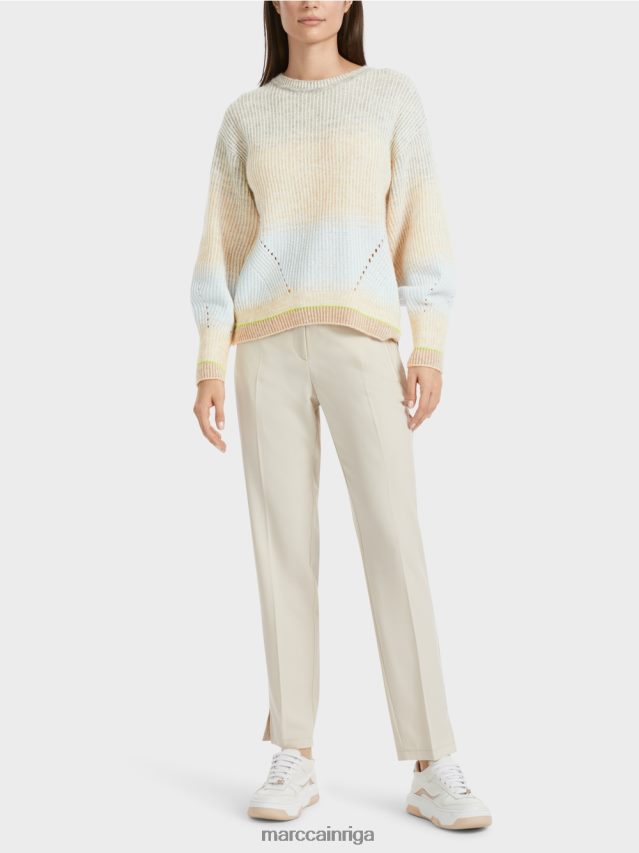 apģērbs mīksts pulveris zils VRBHXD1099 Marc Cain džemperis - adīts Vācijā