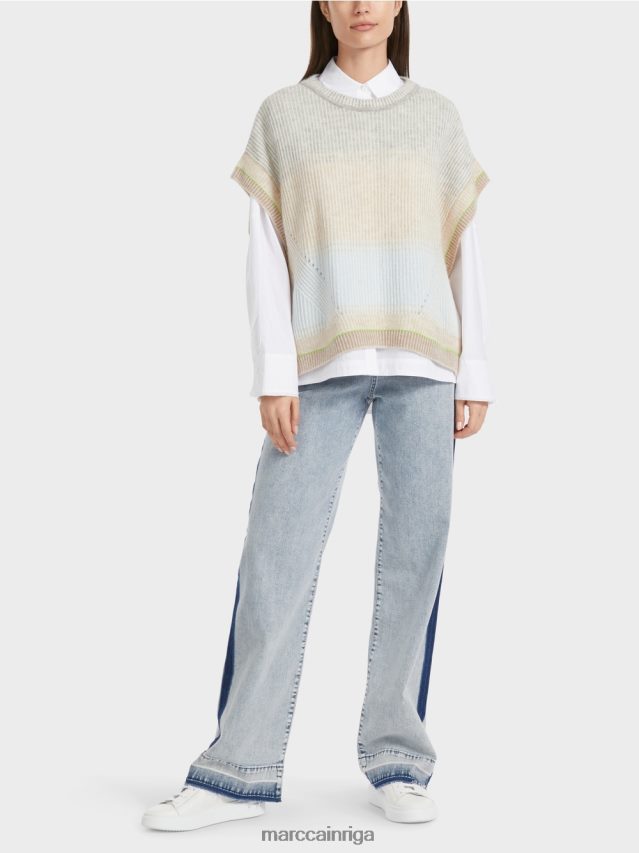 apģērbs mīksts pulveris zils VRBHXD1100 Marc Cain apakšveļa, adīta Vācijā