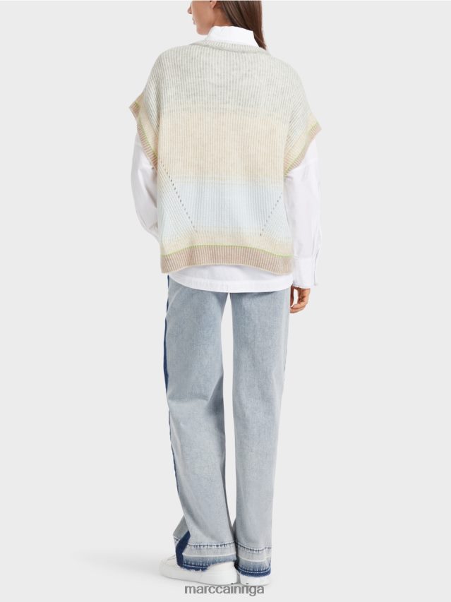 apģērbs mīksts pulveris zils VRBHXD1100 Marc Cain apakšveļa, adīta Vācijā