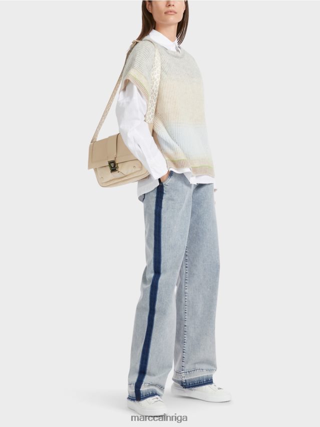 apģērbs mīksts pulveris zils VRBHXD1100 Marc Cain apakšveļa, adīta Vācijā