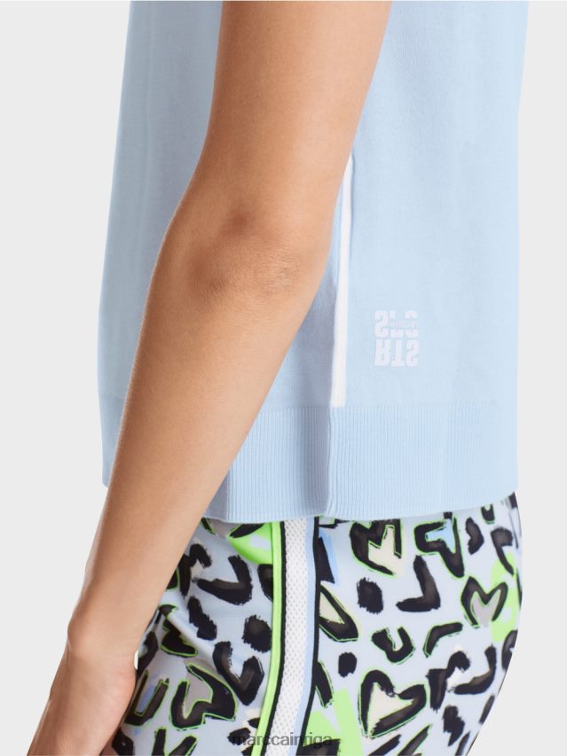 apģērbs mīksts pulveris zils VRBHXD1103 Marc Cain \"pārdomāt kopā\" ​​sliņķi