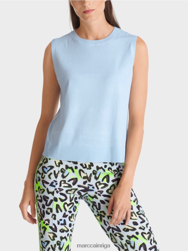 apģērbs mīksts pulveris zils VRBHXD1103 Marc Cain \"pārdomāt kopā\" ​​sliņķi