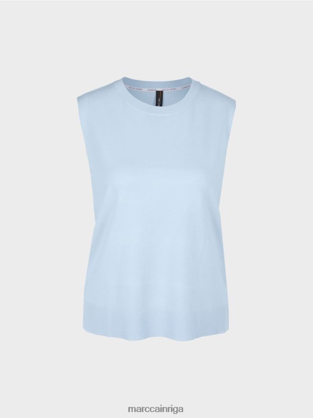 apģērbs mīksts pulveris zils VRBHXD1103 Marc Cain \"pārdomāt kopā\" ​​sliņķi