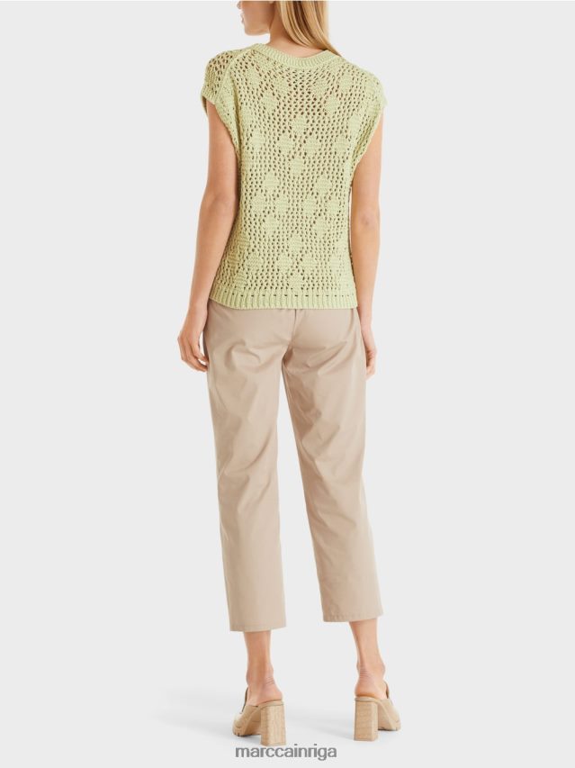 apģērbs maiga elpa VRBHXD1162 Marc Cain adīts tops bez piedurknēm