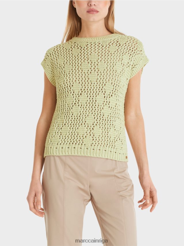 apģērbs maiga elpa VRBHXD1162 Marc Cain adīts tops bez piedurknēm