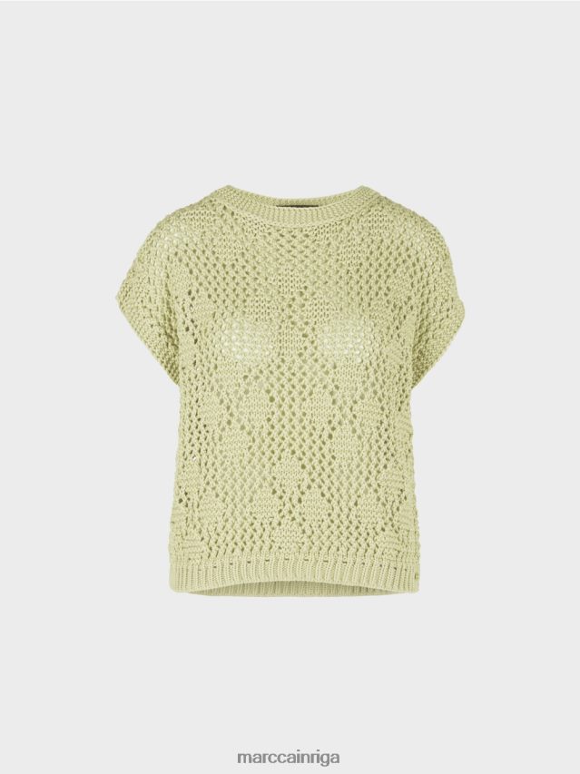 apģērbs maiga elpa VRBHXD1162 Marc Cain adīts tops bez piedurknēm