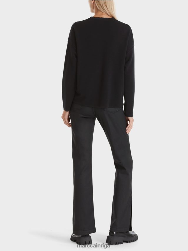 apģērbs melns VRBHXD1035 Marc Cain džemperis - adīts Vācijā