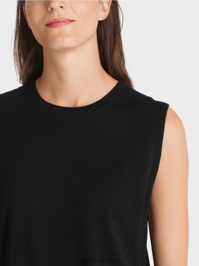 apģērbs melns VRBHXD1110 Marc Cain \"pārdomāt kopā\" ​​sliņķi