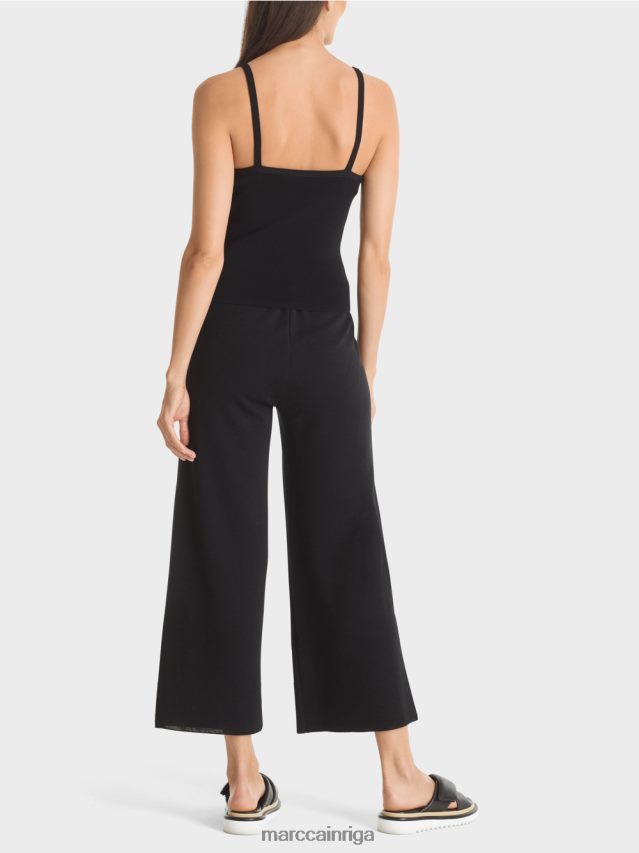 apģērbs melns VRBHXD1135 Marc Cain \"pārdomāt kopā\" ​​tops