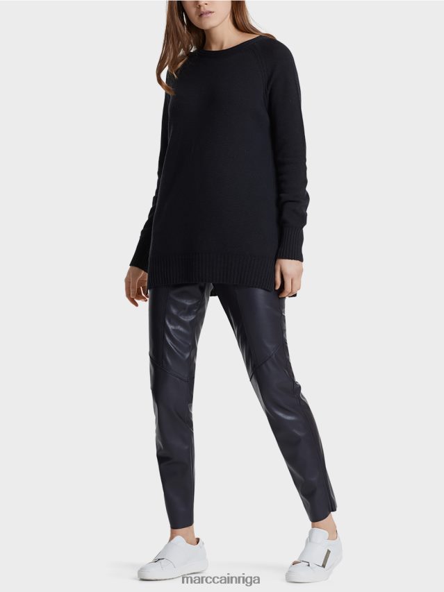 apģērbs pusnakts zils VRBHXD1217 Marc Cain džemperis 100% ražots Vācijā