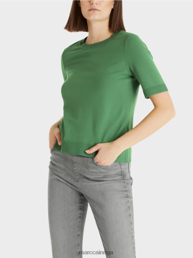 apģērbs sūnu zaļa VRBHXD1212 Marc Cain \"pārdomāt kopā\" ​​džemperis