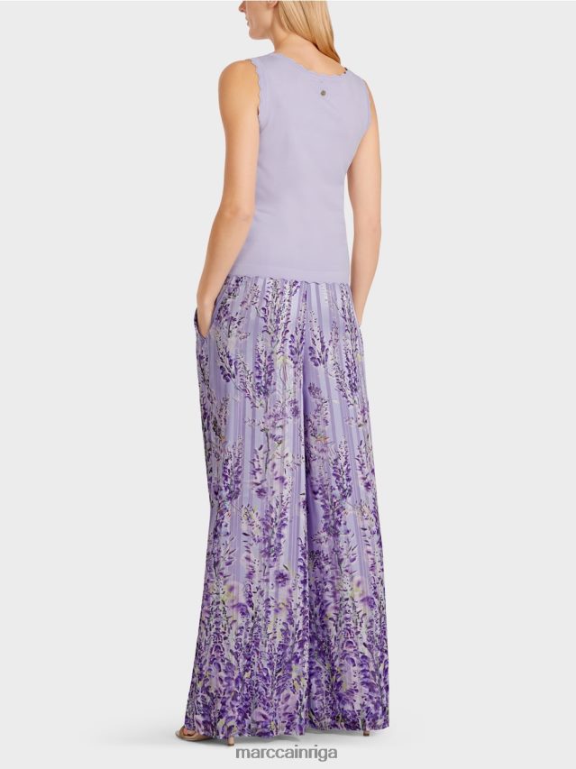 apģērbs spilgti ceriņi VRBHXD1153 Marc Cain trikotāžas viskozes tops