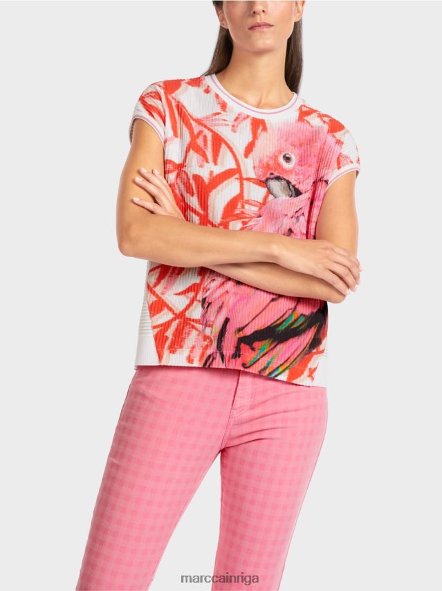 apģērbs spilgti rozā VRBHXD1167 Marc Cain džemperis \"adīts Vācijā\"