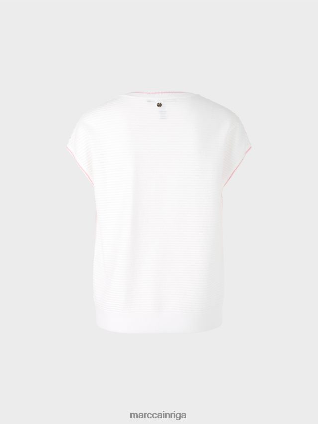 apģērbs spilgti rozā VRBHXD1167 Marc Cain džemperis \"adīts Vācijā\"