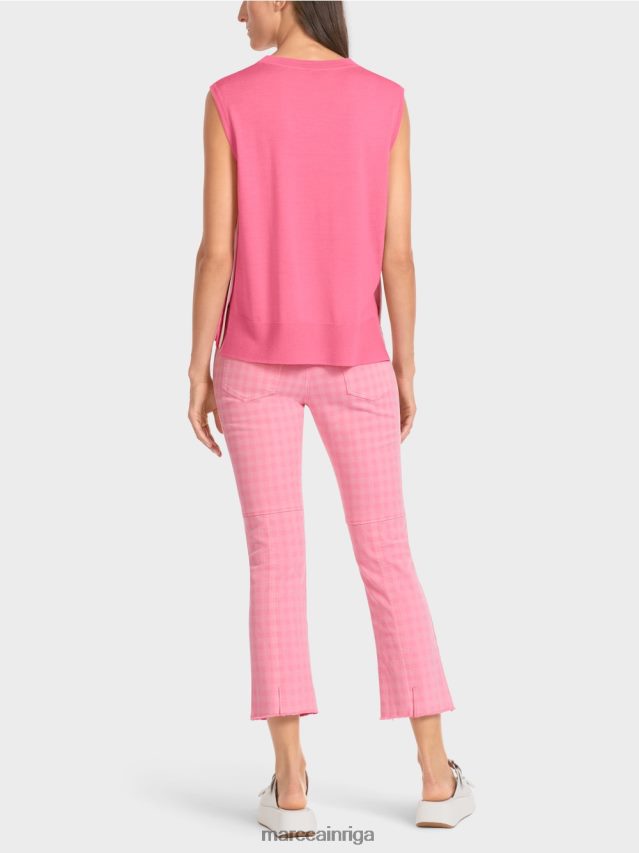 apģērbs spilgti rozā VRBHXD1169 Marc Cain supersmalks trikotāžas tops