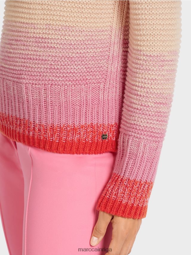 apģērbs spilgts iedegums VRBHXD1165 Marc Cain džemperis \"adīts Vācijā\"