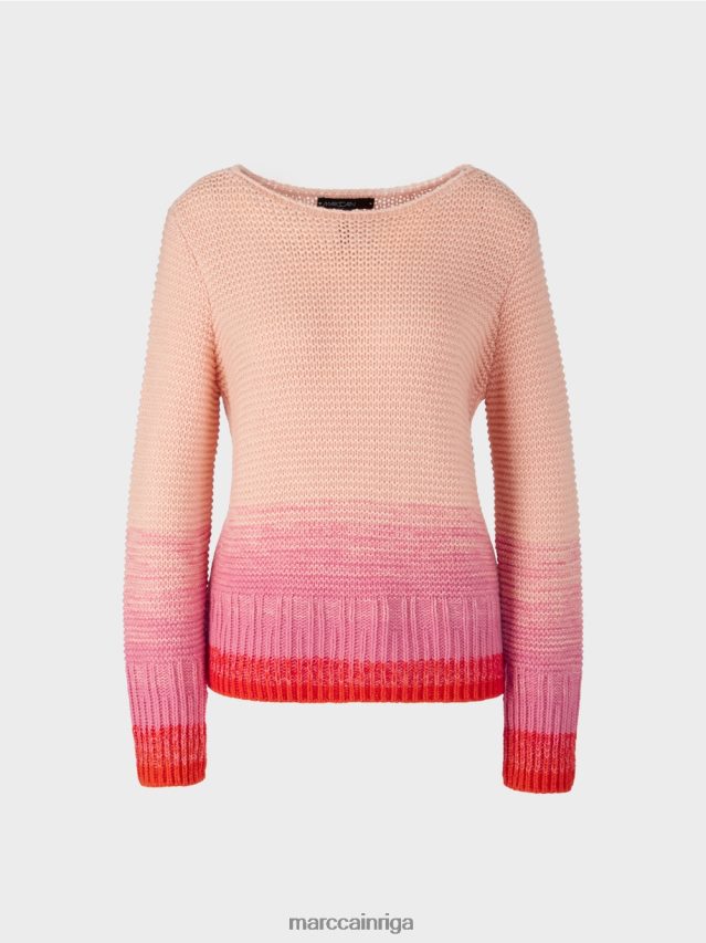apģērbs spilgts iedegums VRBHXD1165 Marc Cain džemperis \"adīts Vācijā\"