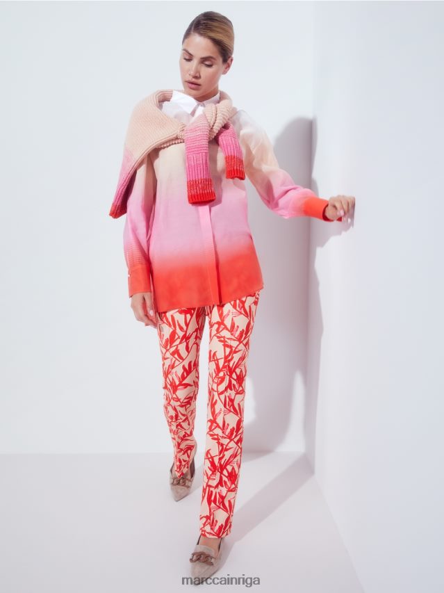 apģērbs spilgts iedegums VRBHXD1165 Marc Cain džemperis \"adīts Vācijā\"