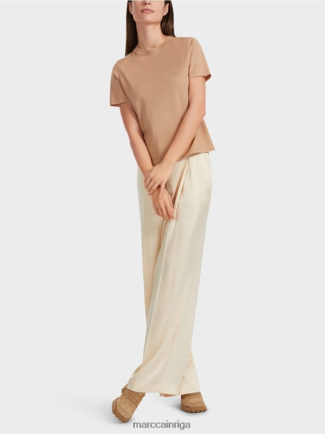 apģērbs spilgts īriss VRBHXD1091 Marc Cain "pārdomāt kopā" ​​džemperis ar īsām piedurknēm