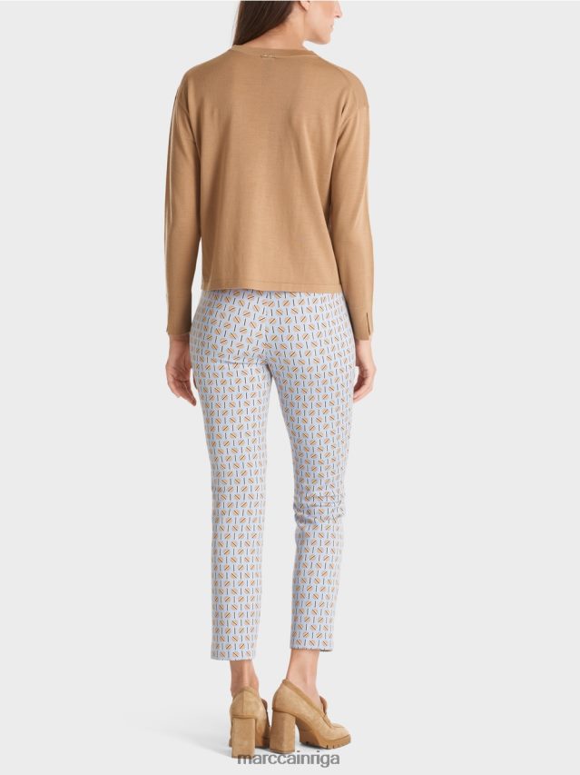 apģērbs spilgts īriss VRBHXD1092 Marc Cain \"pārdomāt kopā\" ​​džemperis