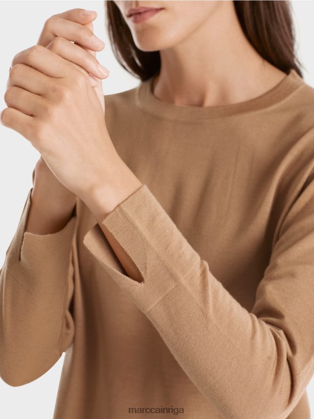 apģērbs spilgts īriss VRBHXD1092 Marc Cain \"pārdomāt kopā\" ​​džemperis