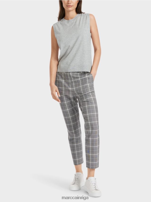 apģērbs sudrabaini pelēks VRBHXD1106 Marc Cain \"pārdomāt kopā\" ​​sliņķi