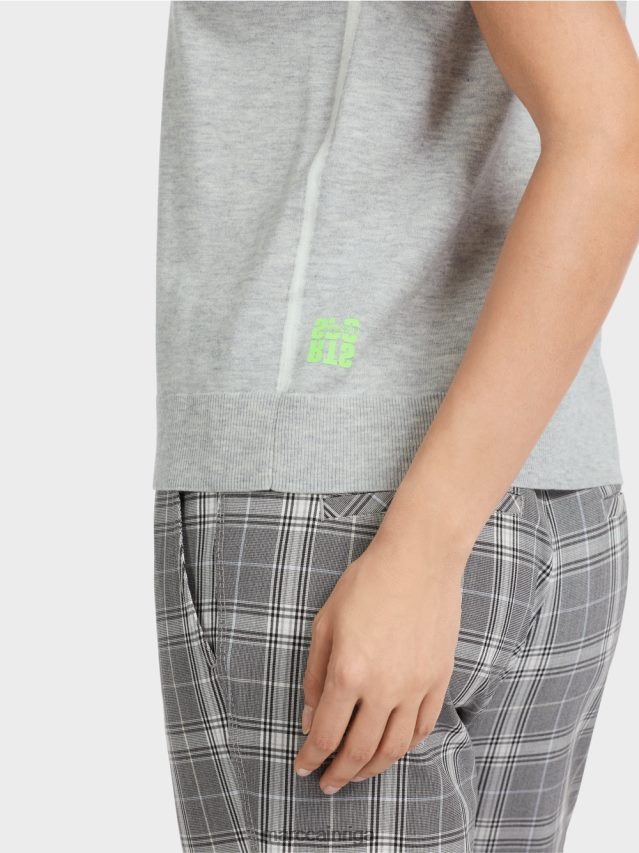 apģērbs sudrabaini pelēks VRBHXD1106 Marc Cain \"pārdomāt kopā\" ​​sliņķi