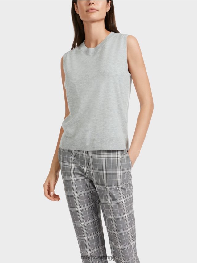 apģērbs sudrabaini pelēks VRBHXD1106 Marc Cain \"pārdomāt kopā\" ​​sliņķi