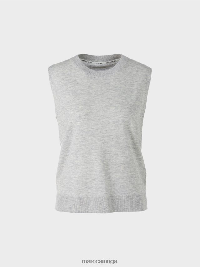 apģērbs sudrabaini pelēks VRBHXD1106 Marc Cain \"pārdomāt kopā\" ​​sliņķi