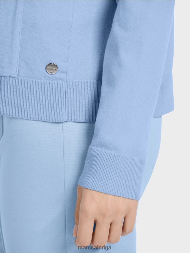 apģērbs tumšas vasaras debesis VRBHXD1069 Marc Cain \"pārdomāt kopā\" ​​džemperis