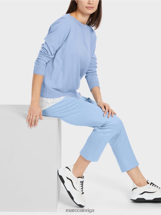 apģērbs tumšas vasaras debesis VRBHXD1069 Marc Cain \"pārdomāt kopā\" ​​džemperis