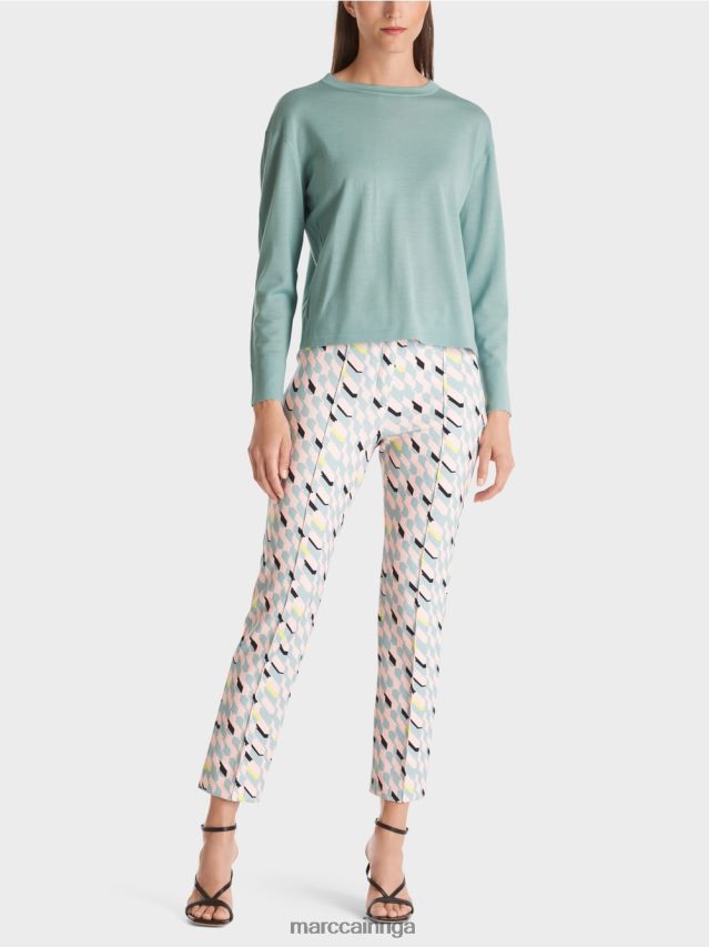 apģērbs tumši debeszils VRBHXD1120 Marc Cain "pārdomāt kopā" ​​džemperis