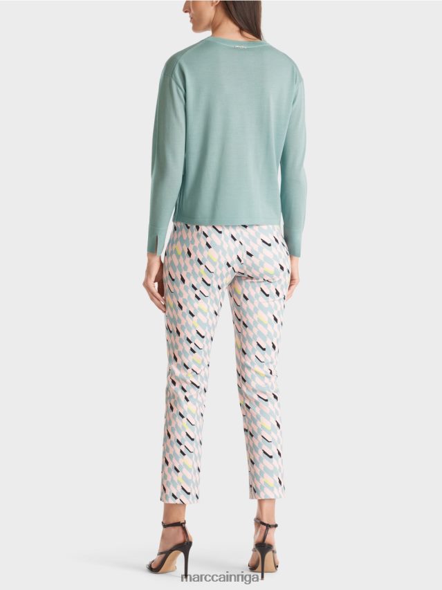 apģērbs tumši debeszils VRBHXD1120 Marc Cain \"pārdomāt kopā\" ​​džemperis