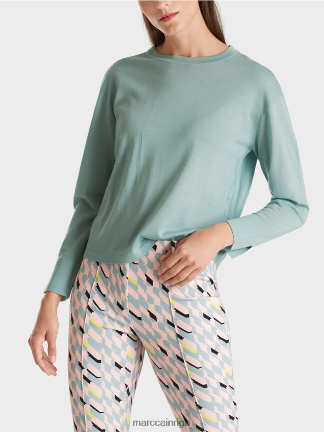 apģērbs tumši debeszils VRBHXD1120 Marc Cain \"pārdomāt kopā\" ​​džemperis