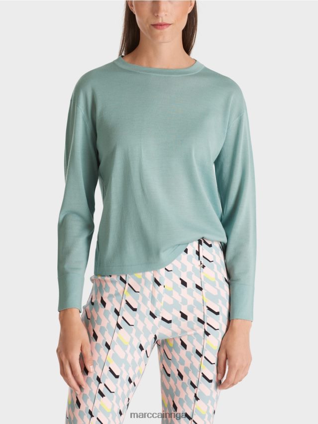 apģērbs tumši debeszils VRBHXD1120 Marc Cain \"pārdomāt kopā\" ​​džemperis