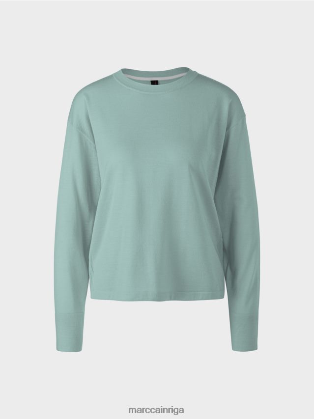 apģērbs tumši debeszils VRBHXD1120 Marc Cain \"pārdomāt kopā\" ​​džemperis