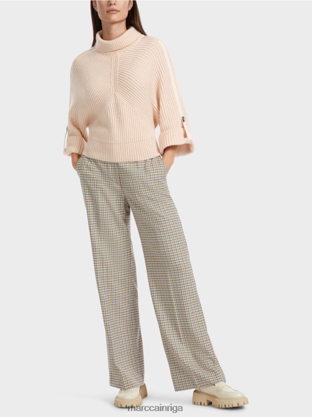 apģērbs tumšs krēms VRBHXD1086 Marc Cain vērtīgs vācijā adīts džemperis