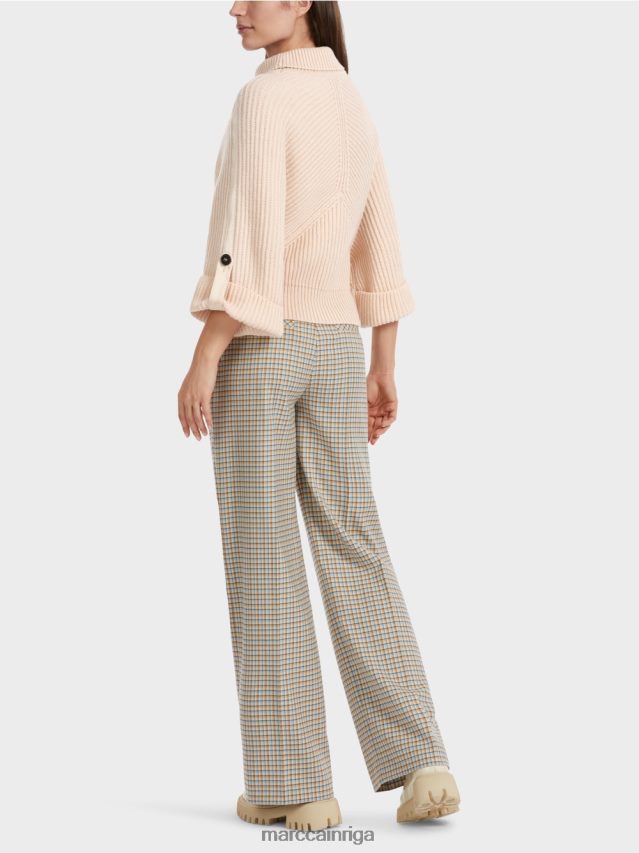 apģērbs tumšs krēms VRBHXD1086 Marc Cain vērtīgs vācijā adīts džemperis