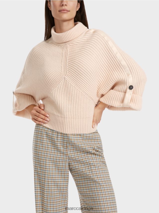 apģērbs tumšs krēms VRBHXD1086 Marc Cain vērtīgs vācijā adīts džemperis