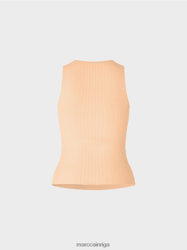 apģērbs tumšs krēms VRBHXD1090 Marc Cain \"pārdomāt kopā\" ​​tops